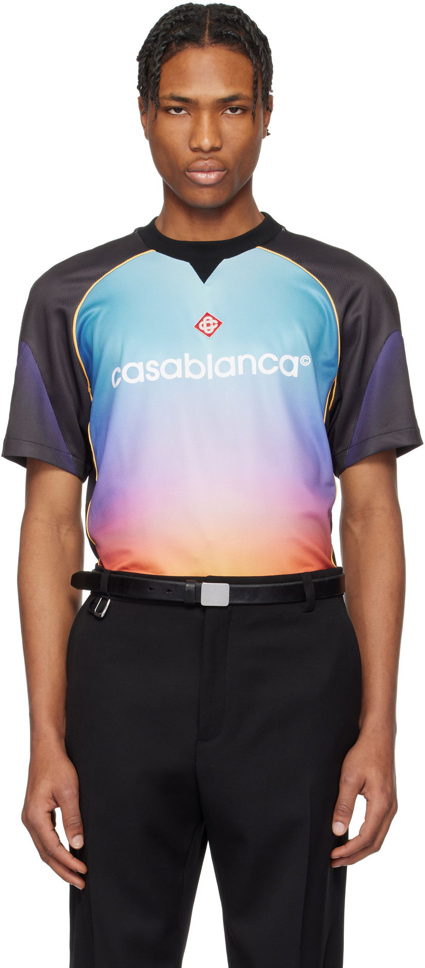 Dres Casablanca Casablanca Gradient Football T-Shirt Višebojno | MS25-JTP-353-01