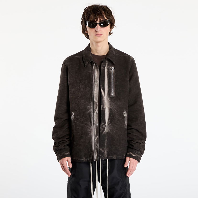 Jakna Rick Owens Rick Owens DRKSHDW Concealed Zipfront Jacket Smeđa | DU02E7775 BMO 78