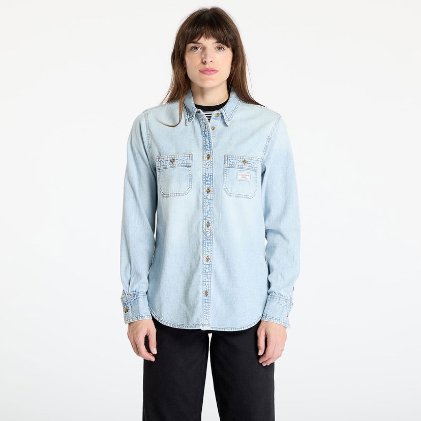 Košulja GUESS GUESS Originals Denim Shirt Plava | W5RH37D5M83-GJRV