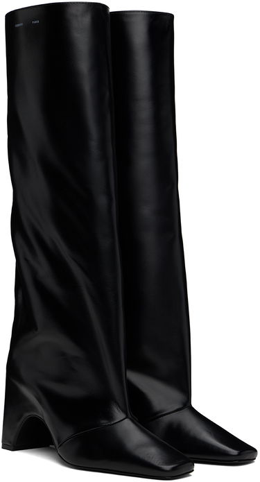 Haljina Coperni Coperni Bridge Leather Boots Crna | COPSH03857, 3