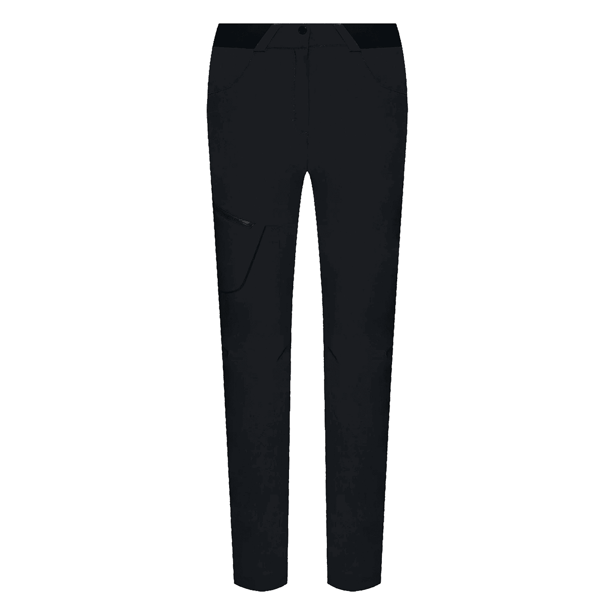 Hlače Salomon WAYFARER Outdoor Pants with Zippered Pocket Crna | LC1704200, 0