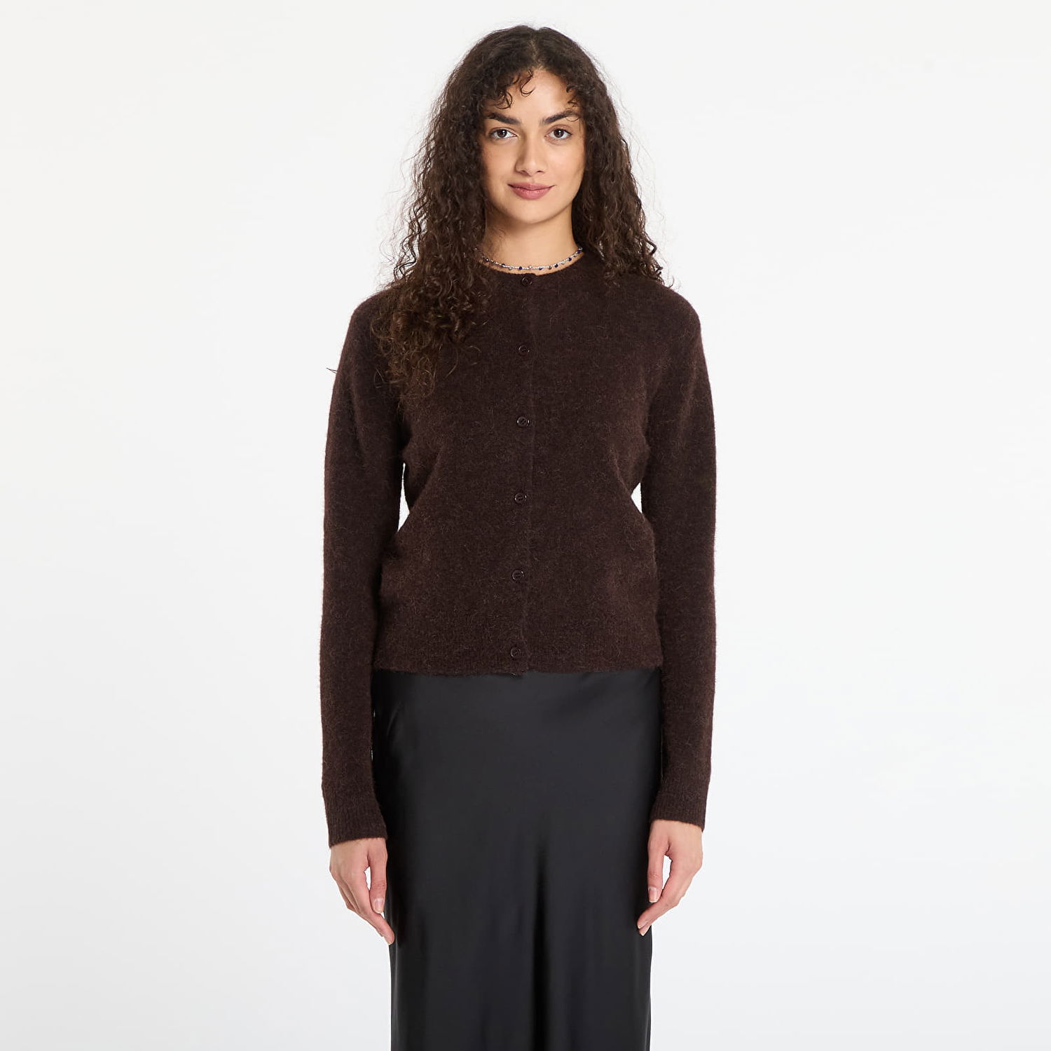 Džemper Samsoe Samsoe Nor Short Cardigan Smeđa | F16422744_191111TCX, 0