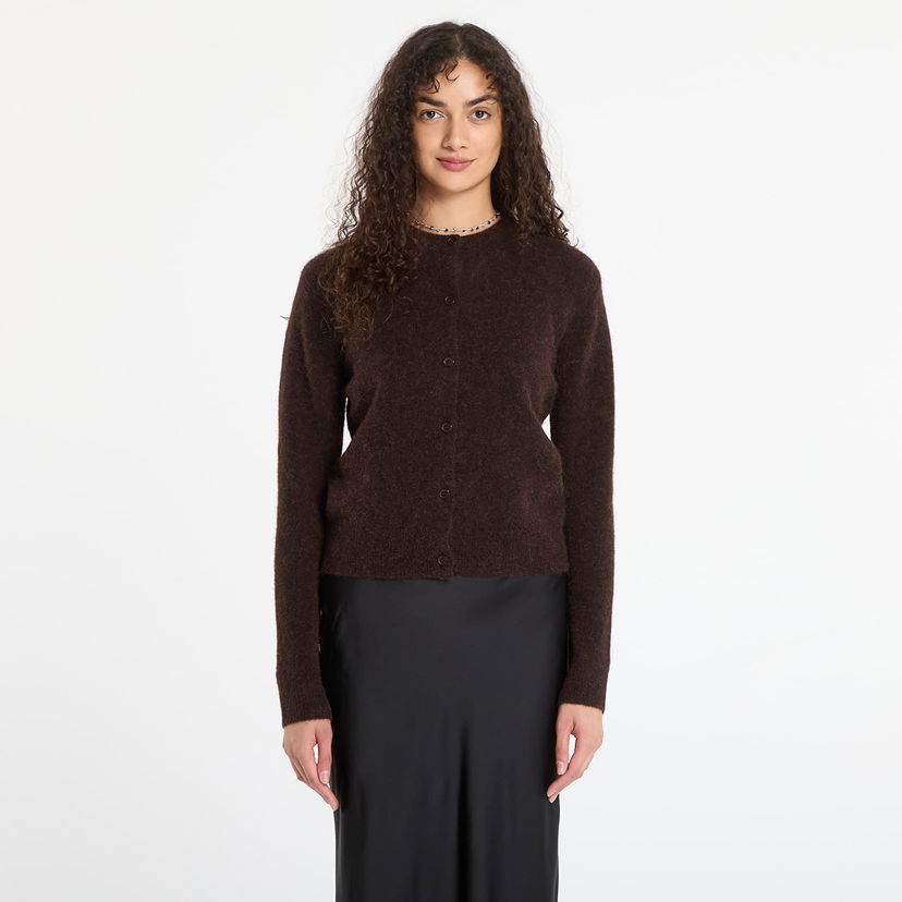Džemper Samsoe Samsoe Nor Short Cardigan Smeđa | F16422744_191111TCX