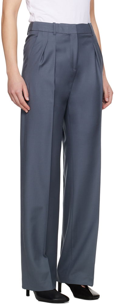Hlače Loulou de Saison Loulou de Saison Sbiru Pleated Trousers Crna | SBIRU, 4