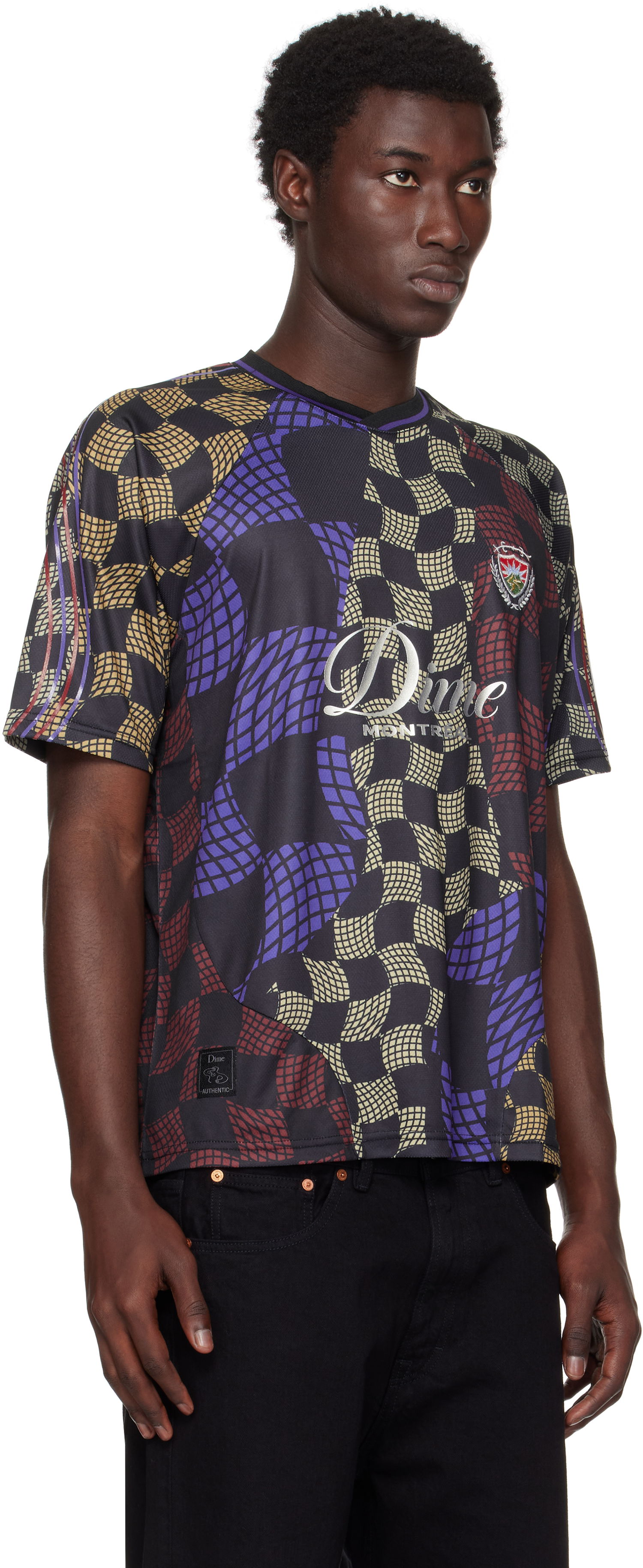 Dres Dime Dime Checkered Home Jersey Crna | DIMESU254MUL, 1