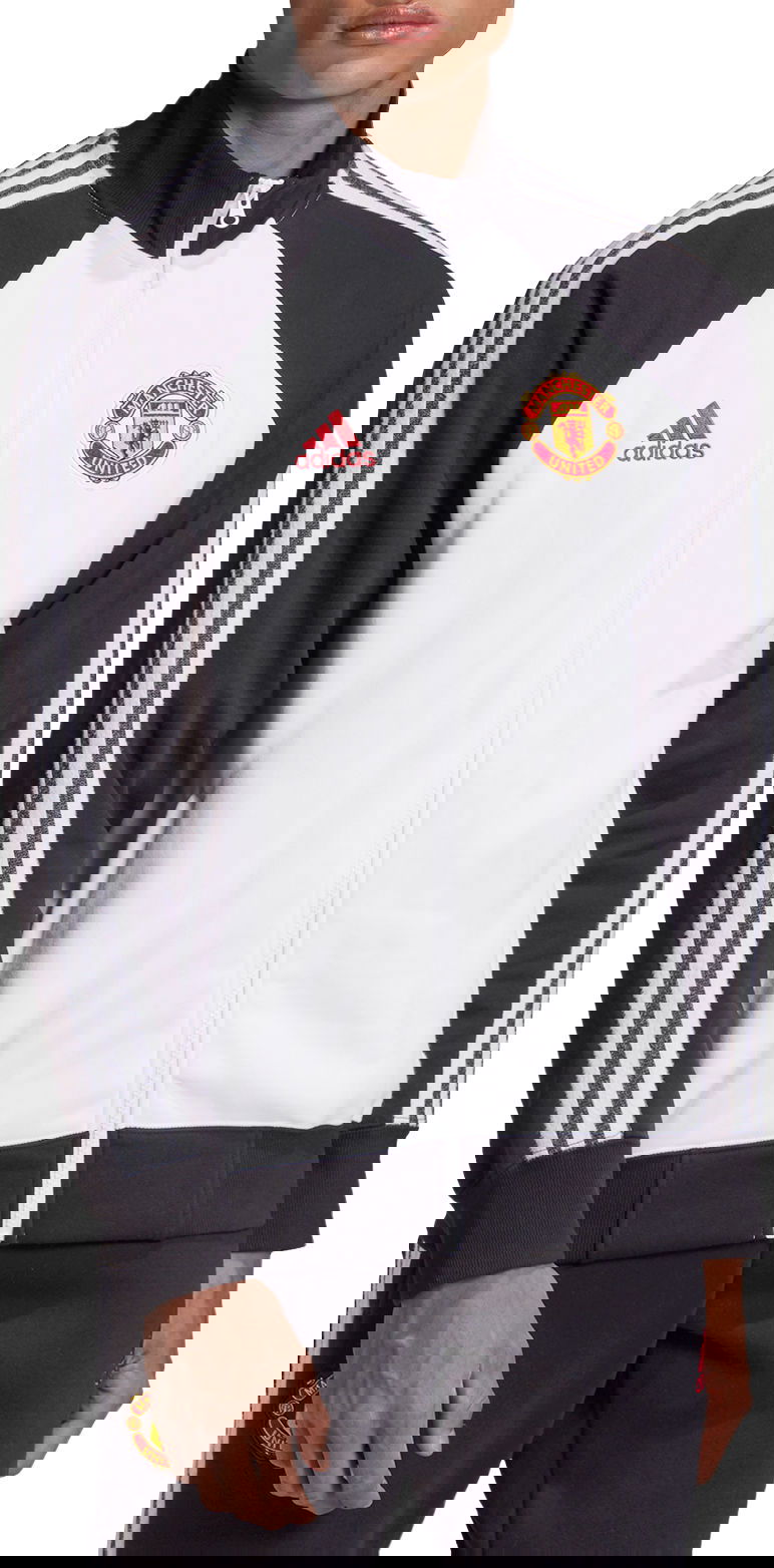 Jakna adidas Originals Manchester United Icons Track Top Bijela | fr3852, 0