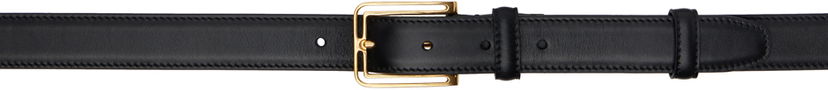 Pojasevi The Row Leather Belt With Square Buckle Crna | W1685-L60