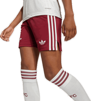 Kratke hlače adidas Originals Arsenal 3rd Shorts 2025/26 Kids Crvena | ji9540, 3