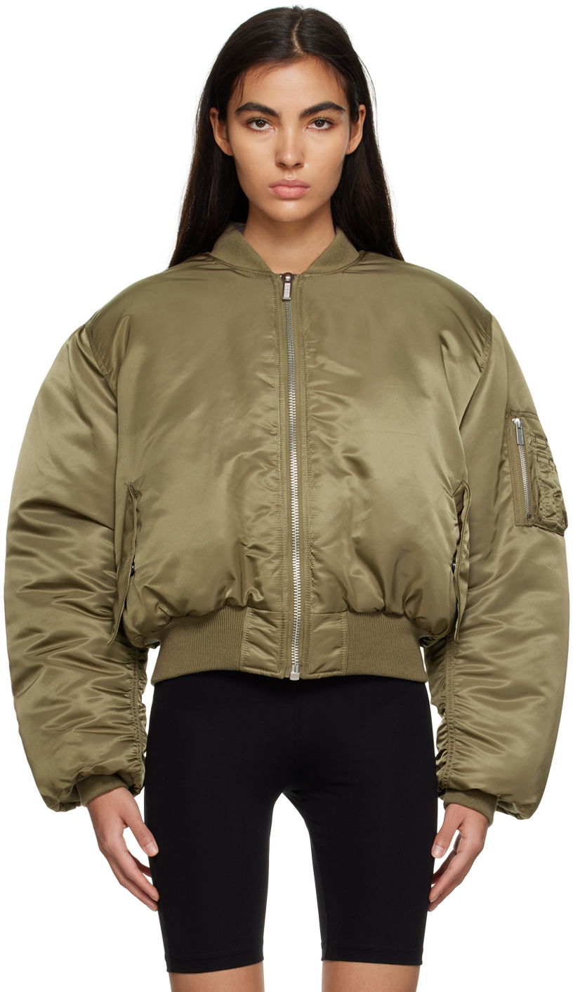 Bomber jakna VETEMENTS Alpha Industries Edition Reversible Bomber Jacket Zelena | VL16JA320G