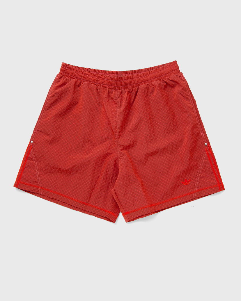 Kratke hlače adidas Originals Grid Nylon Shorts Crvena | JX6144