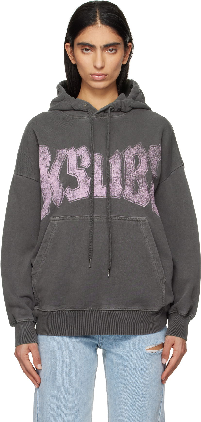 Dukserice Ksubi Ksubi World Tour Oh G Hoodie Siva | WPS25FL003