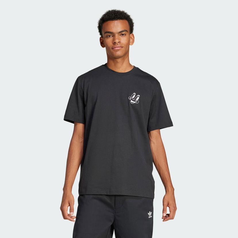 Majica kratkih rukava adidas Originals adidas Originals Graphic T-Shirt Crna | JN7032