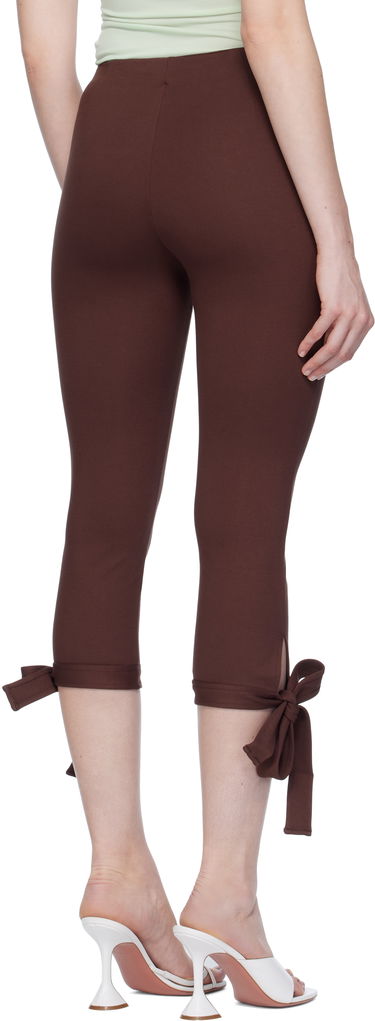 Tajice Miaou Miaou Emma Capri Short Leggings Smeđa | 1052PONCHO, 2
