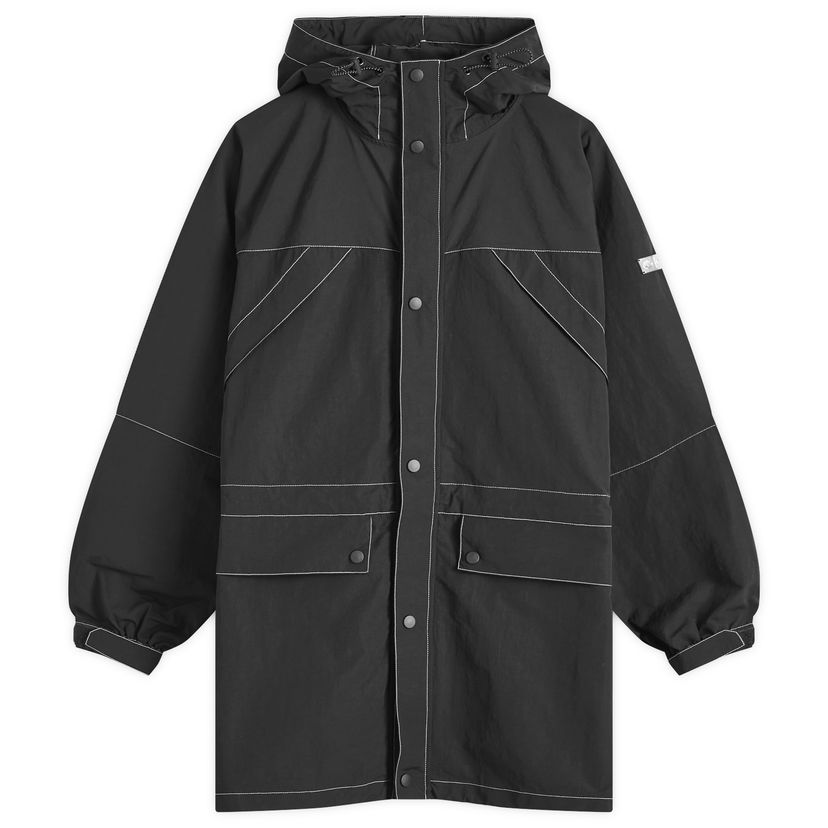 Parka Timberland Black Hooded Parka Size Large Crna | TB0A62SK0011