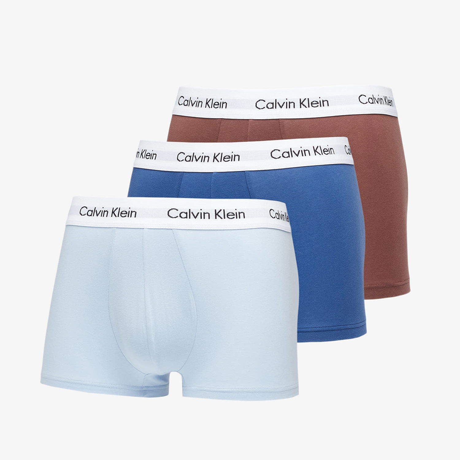 Bokserice CALVIN KLEIN Cotton Stretch Classic Fit Low Rise Trunk 3-Pack Višebojno | U2664G H59, 0