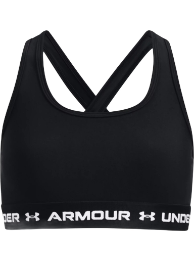 Grudnjak Under Armour Crossback Mid Solid Bra Crna | 1369971-001