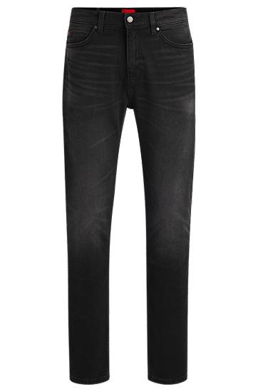 Jeans BOSS Slim-Fit Stretch Denim Jeans Crna | 50530597