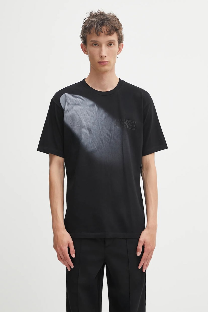 Majica kratkih rukava Maison Margiela MM6 Maison Margiela T-Shirt Crna | SH2GC0028.M20048.900