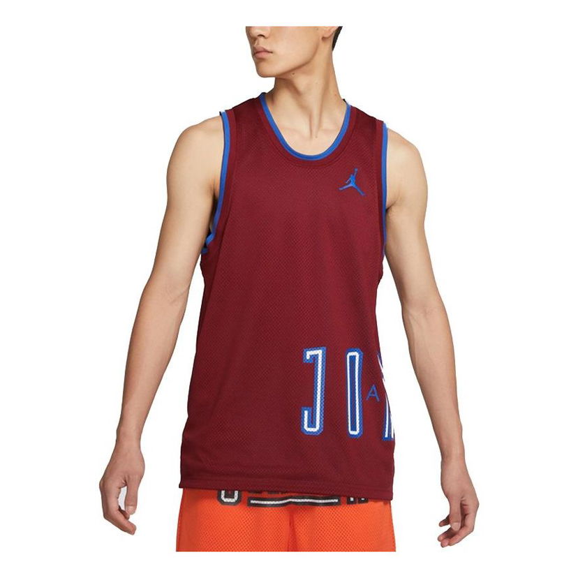 Majica bez rukava Jordan Jordan Sport DNA Logo Vest Tamnocrvena | DA7235-677