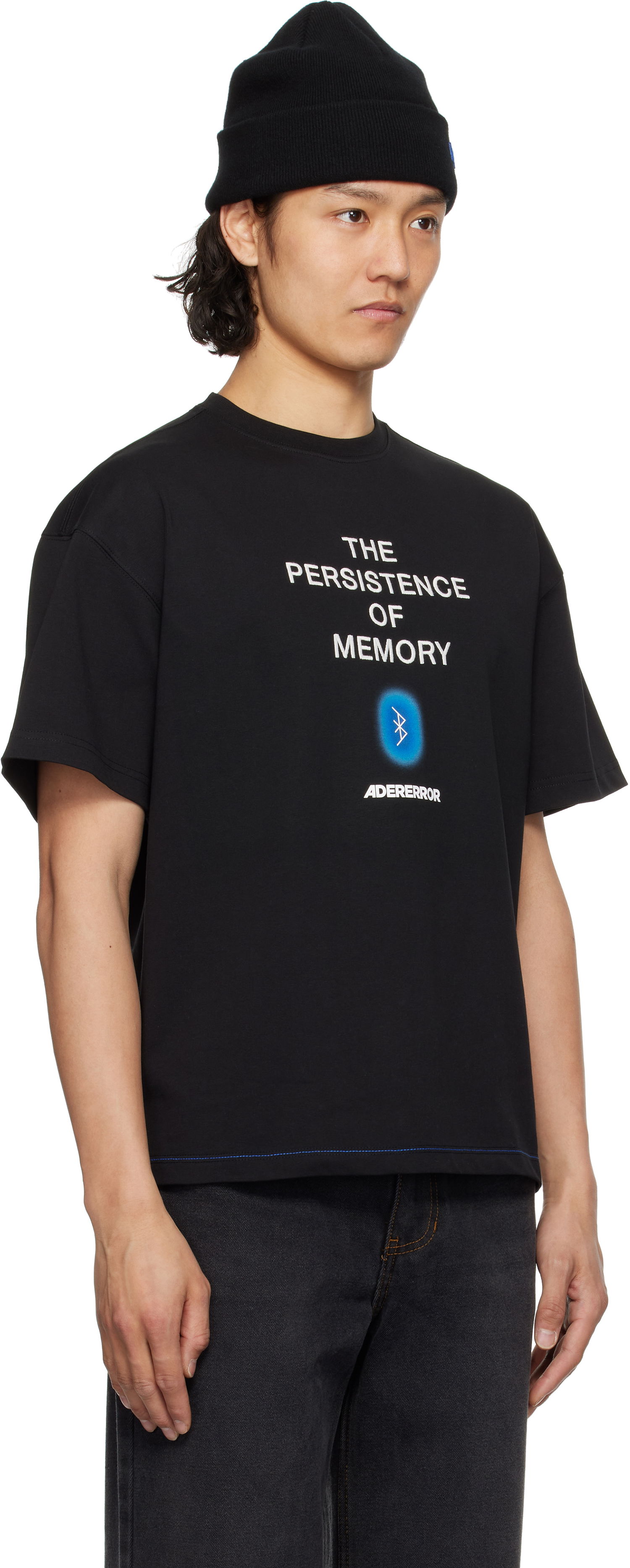 Majica kratkih rukava ADER ERROR ADER error Persistence of Memory T-Shirt Crna | BO01SSTS0116BK, 1