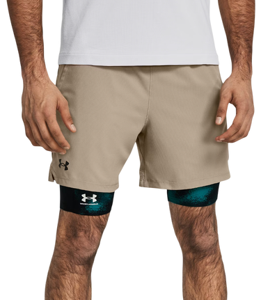 Kratke hlače Under Armour Vanish Woven 6in 2-in-1 Shorts Bež | 1373718-203, 0