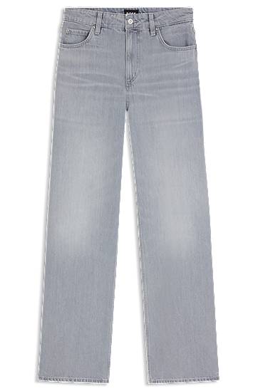 Jeans BOSS Relaxed-Fit Jeans Siva | 50545119
