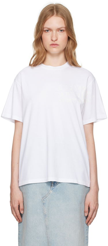 Majica kratkih rukava Maison Margiela Numeric Dropped-Shoulder T-shirt Bijela | S62GD0192 S23588, 0