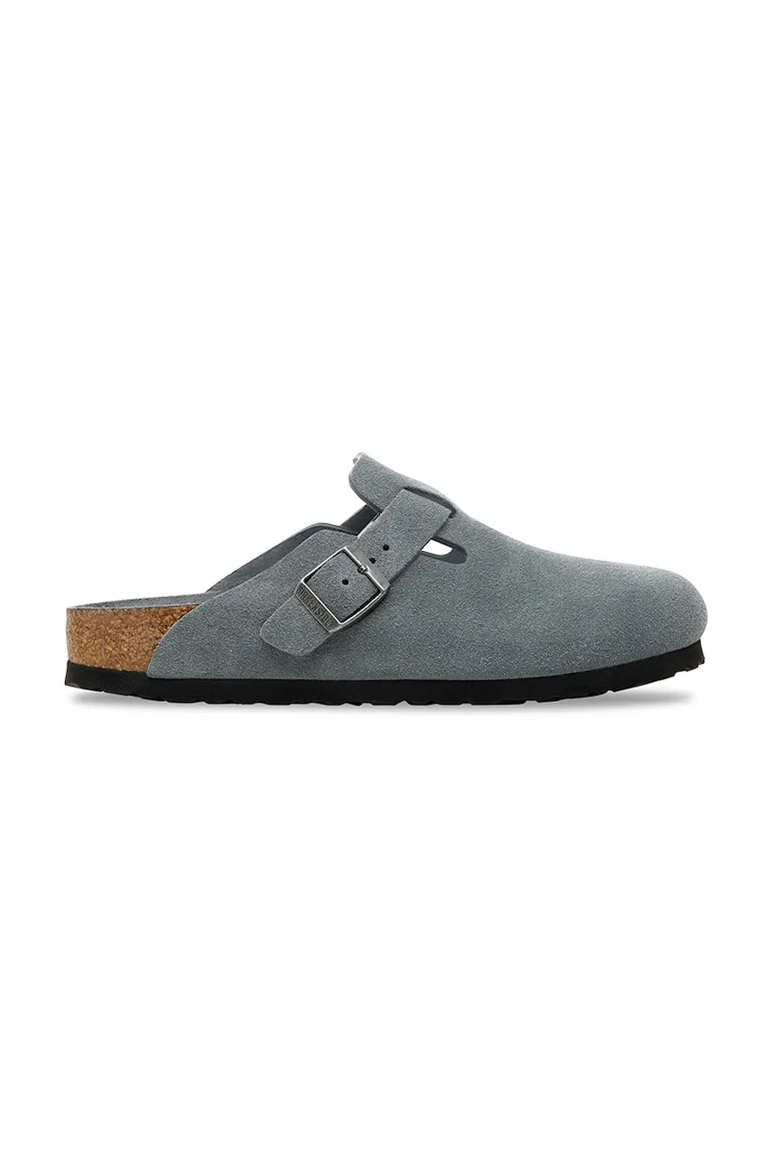 Tenisice i cipele Birkenstock Birkenstock Boston Suede Clogs Siva | 1030874, 0