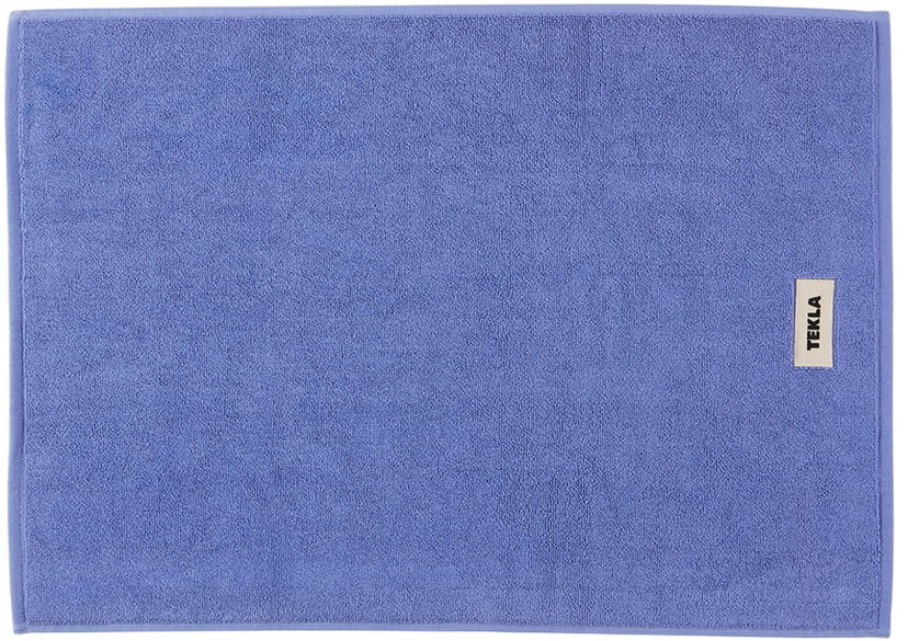 Home decor TEKLA Tekla Organic Cotton Bath Mat Plava | BM-CL-70x50