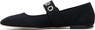 Njega cipela Aeyde Aeyde Uma Eyelet Mary-Jane Ballerina Flats Crna | A11-FL-RKLS08FL159-SS25-800-069, 2