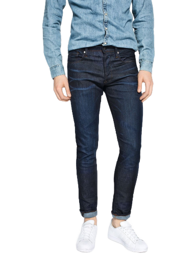 Jeans G-Star Raw 3301 Tapered Jeans Tamnoplava | 51003.7209