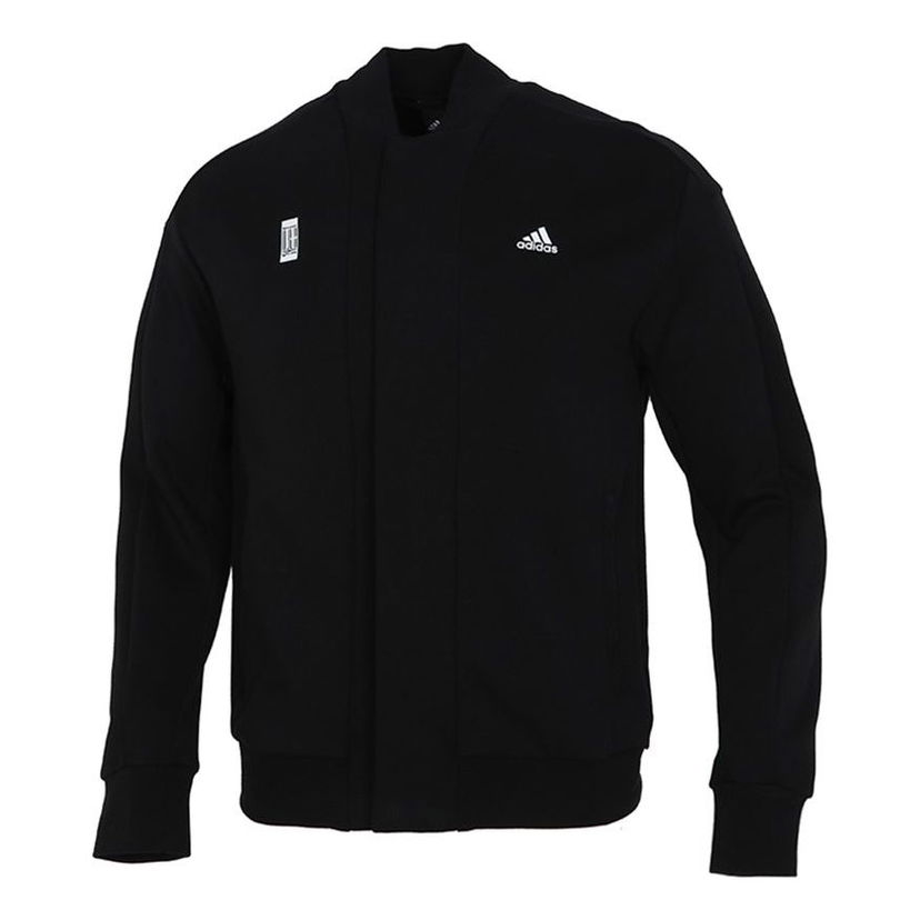 Bomber jakna adidas Originals Martial Arts Series Logo Sports Jacket Crna | H39208