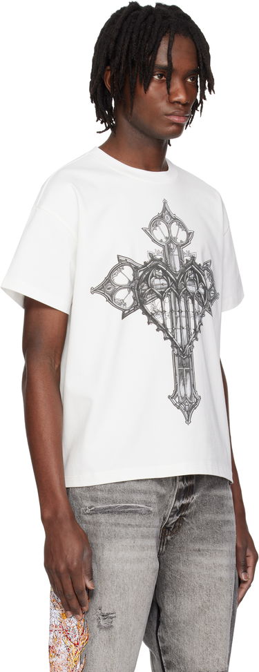 Majica kratkih rukava Who Decides War Who Decides War Crossed Heart Graphic T-Shirt Bijela | 1110130001SS25, 1