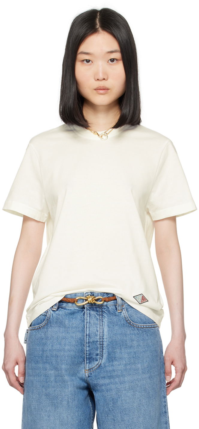 Majica kratkih rukava Bottega Veneta T-Shirt Light Bijela | 796156 V4DE0