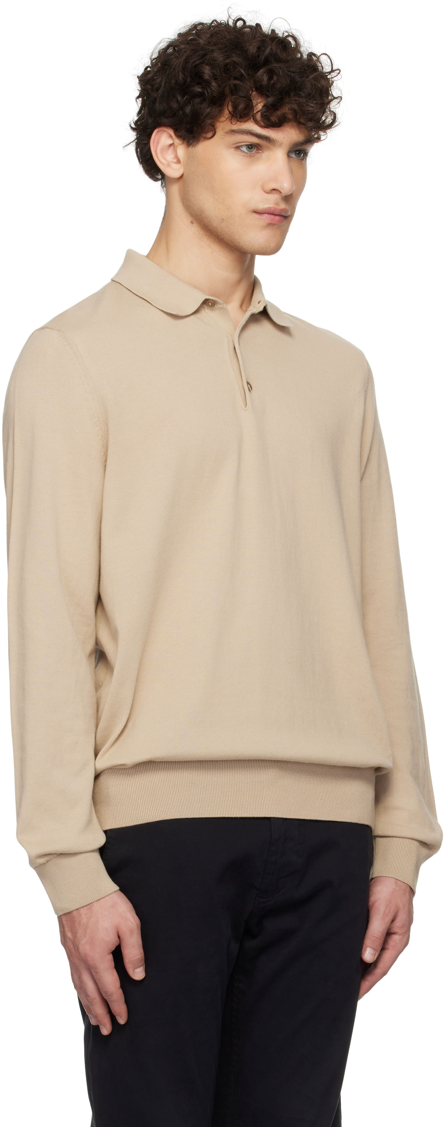 Polo majica BOSS Regular-Fit Polo Shirt Bež | 50506025, 1