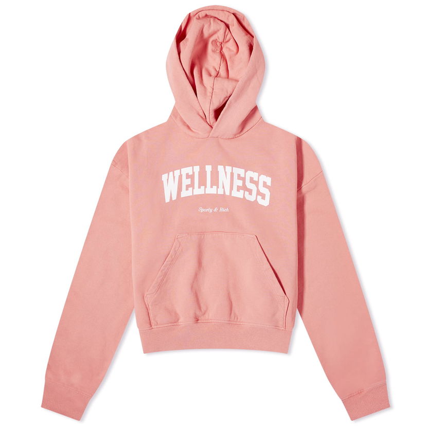 Dukserice Sporty & Rich Wellness Cropped Hoodie Ružičasta | HC881SM