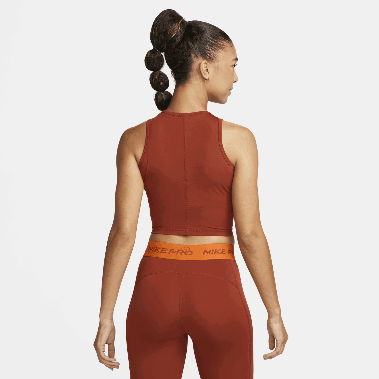 Crop top Nike Pro Dri-FIT Tank Top Narančasta | FB5261-832, 1