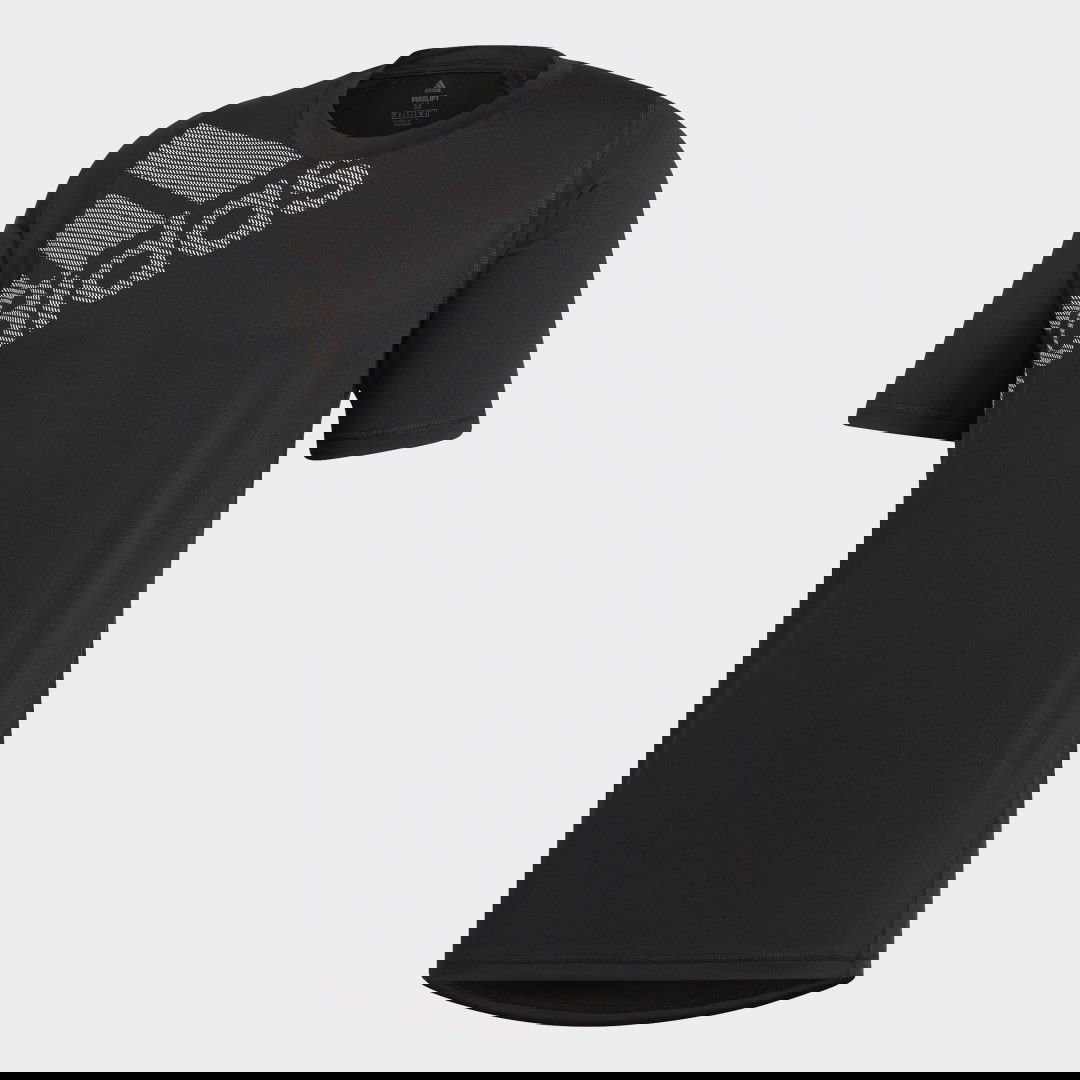 Majica kratkih rukava adidas Originals FreeLift Badge of Sport Graphic Crna | DU0902, 0