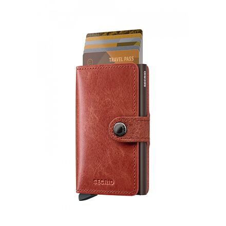 Novčanik Secrid Vintage Leather Mini Wallet Narančasta | MV-Orange