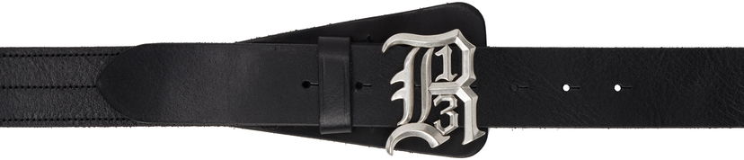 Pojasevi R13 Logo Buckle Leather Belt Crna | R13WA055-A001