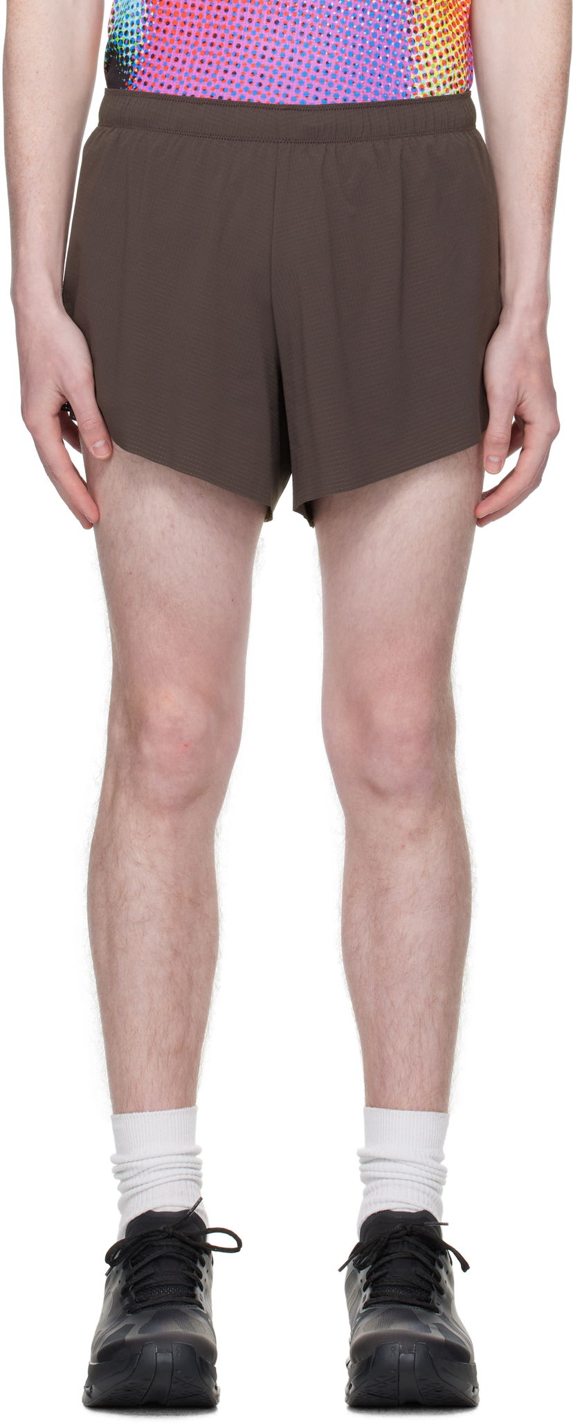 Kratke hlače Soar Running Hot Weather Shorts Smeđa | SS25-SS20M-GRE/BLK