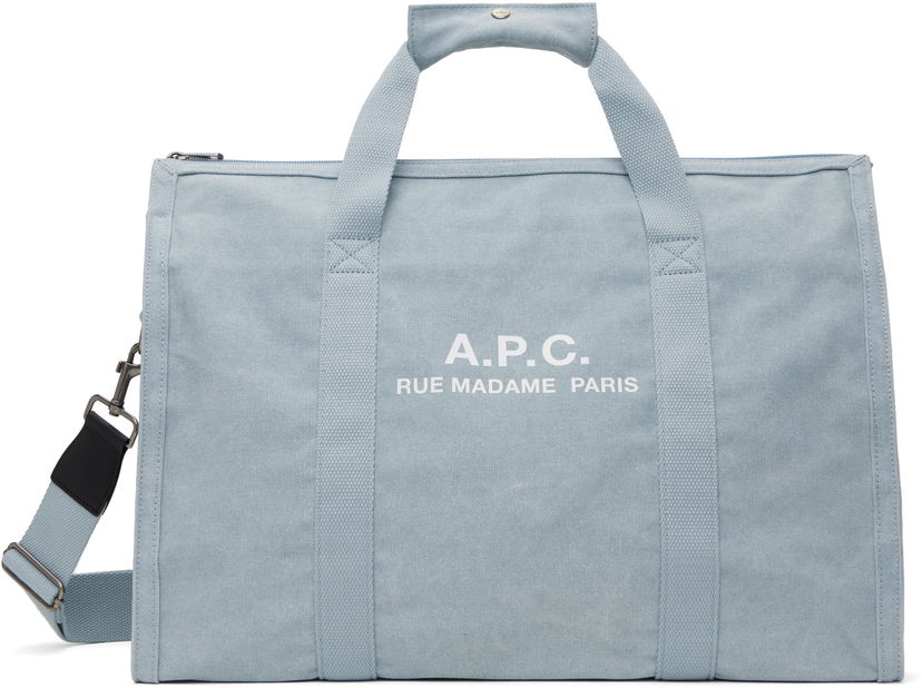 Putna torba A.P.C. Recuperation Gym Duffle Bag Plava | COHGV-H62230