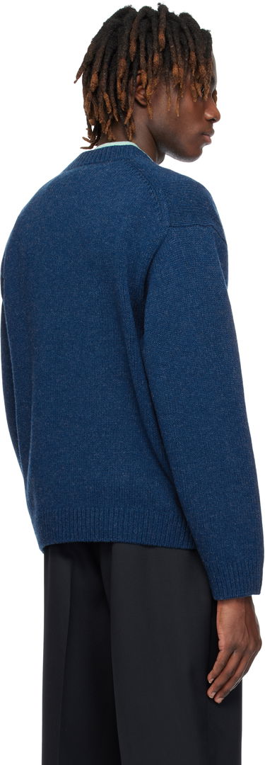 Džemper KENZO Kenzo Paris 'KENZO Dragonfly' Embroidered Wool Sweater Plava | FF55PU7163CA, 2