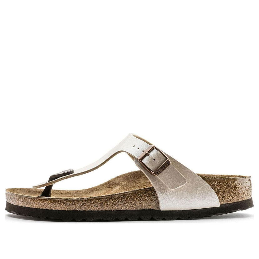Tenisice i cipele Birkenstock Birkenstock Gizeh Birko-Flor Graceful Narrow Fit Sandals Metalik | 0943873