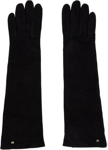 Rukavice Max Mara Afideesuede Long Gloves Crna | 2524566013600, 0