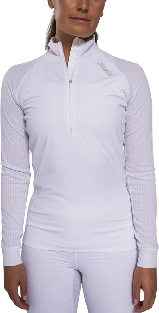 Majica kratkih rukava SWIX Swix RaceX Classic Wind Half Zip Top Bijela | 10104-23-00000