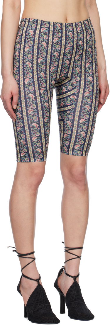 Kratke hlače Vivienne Westwood Vivienne Westwood Floral Print Cycling Shorts Tamnoplava | 3J01000E-J008A-, 1