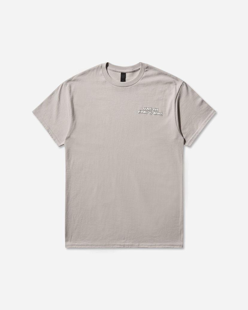 Majica kratkih rukava Slam Jam Andre Thompson 'Stay Jam Chaos & Order' Crewneck T-Shirt Bež | SJANDRETEE2 GRY