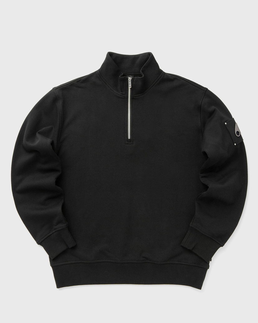 Dukserice Moose Knuckles HARTSFIELD 1/4 Zip Sweatshirt Crna | M35MS613-292