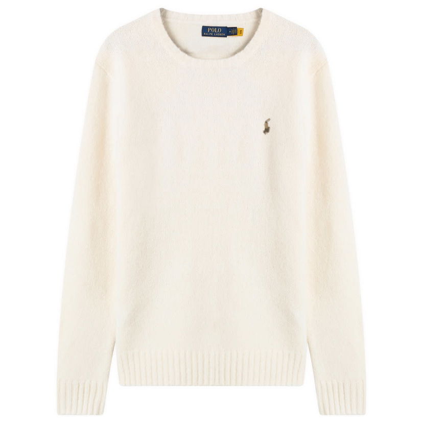 Džemper Polo by Ralph Lauren Brushed Shetland Knit Jumper Bijela | 710918805509-NAT